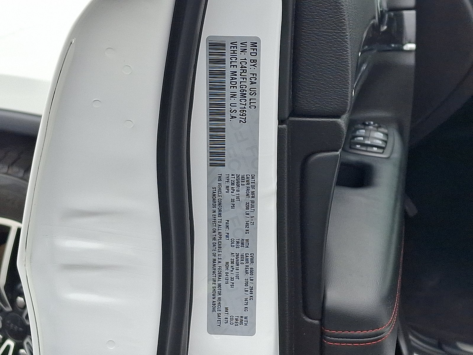 2021 Jeep Grand Cherokee Trailhawk 4X4