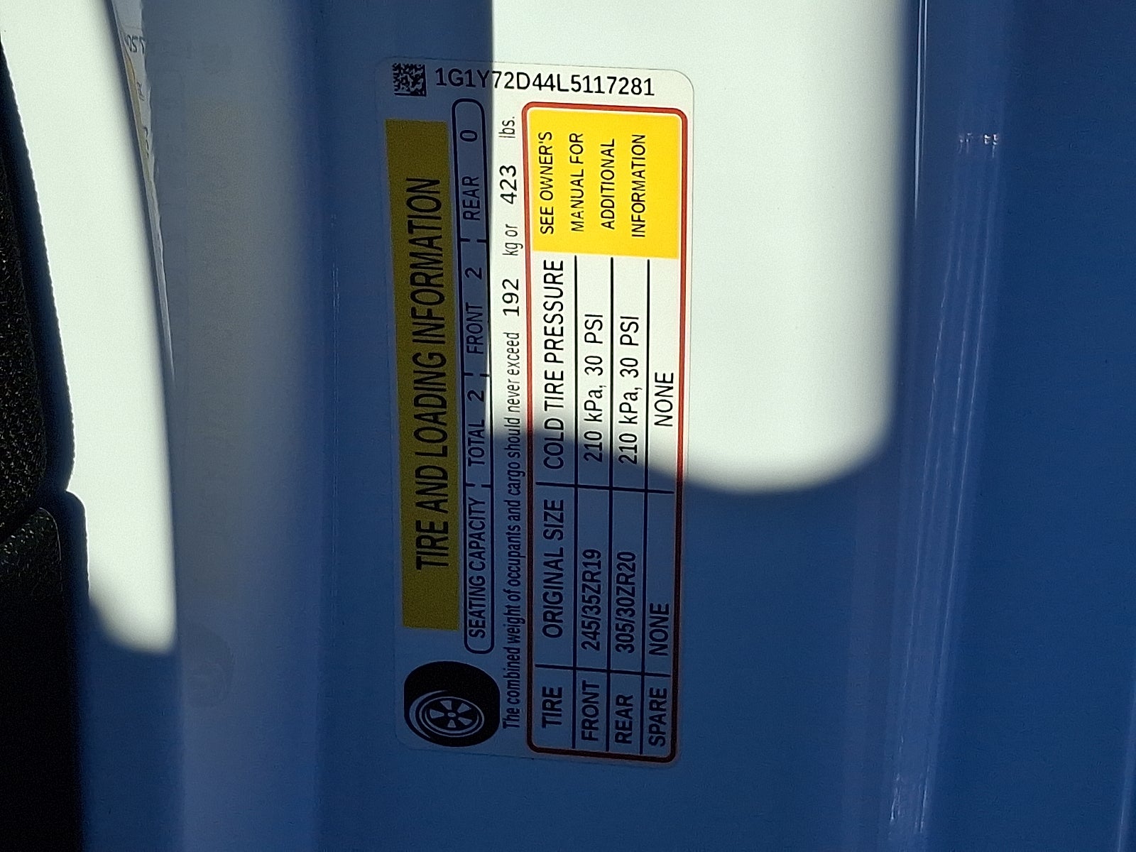 2020 Chevrolet Corvette Stingray 2LT