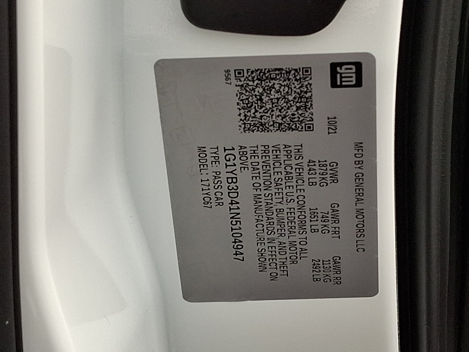 2022 Chevrolet Corvette Stingray 2LT