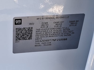 2022 Chevrolet Malibu LT