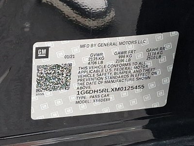 2021 Cadillac CT4-V V-Series
