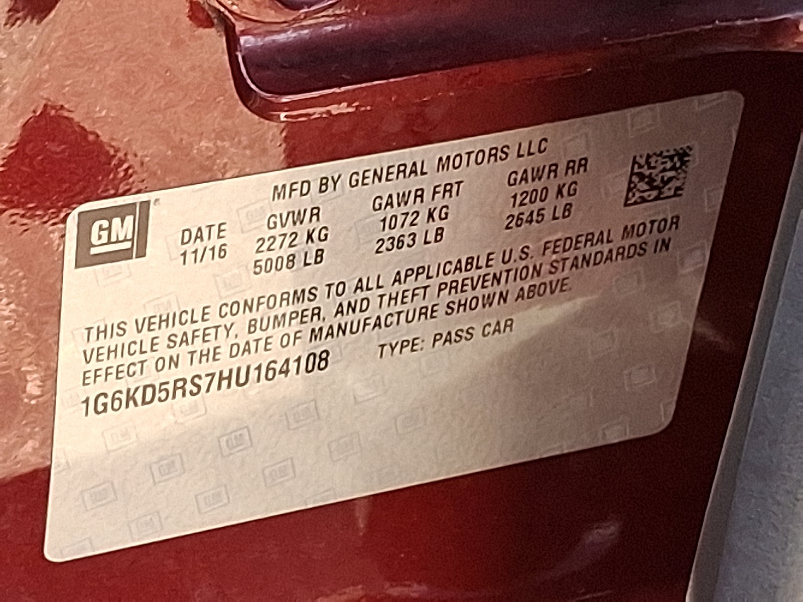 2017 Cadillac CT6 Luxury AWD