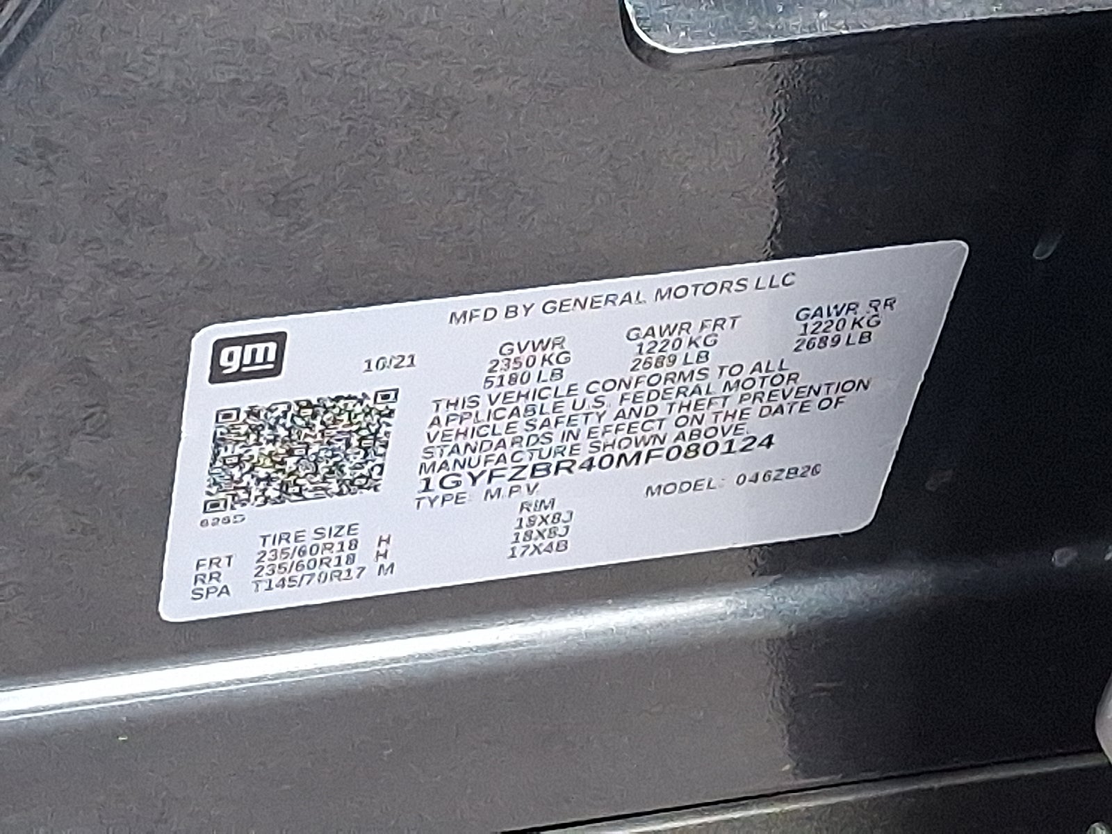 2021 Cadillac XT4 Luxury