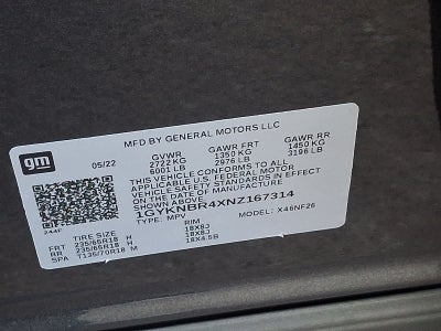 2022 Cadillac XT5 Luxury