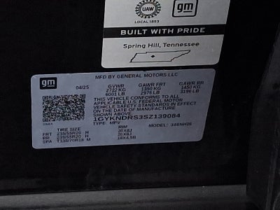 2025 Cadillac XT5 Premium Luxury