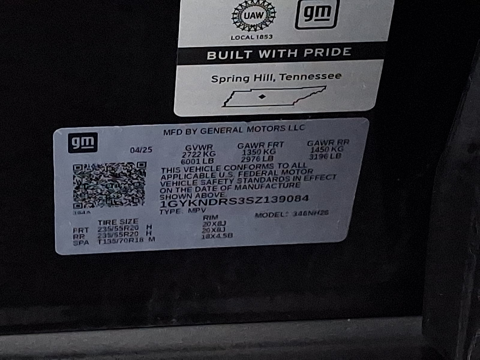 2025 Cadillac XT5 Premium Luxury