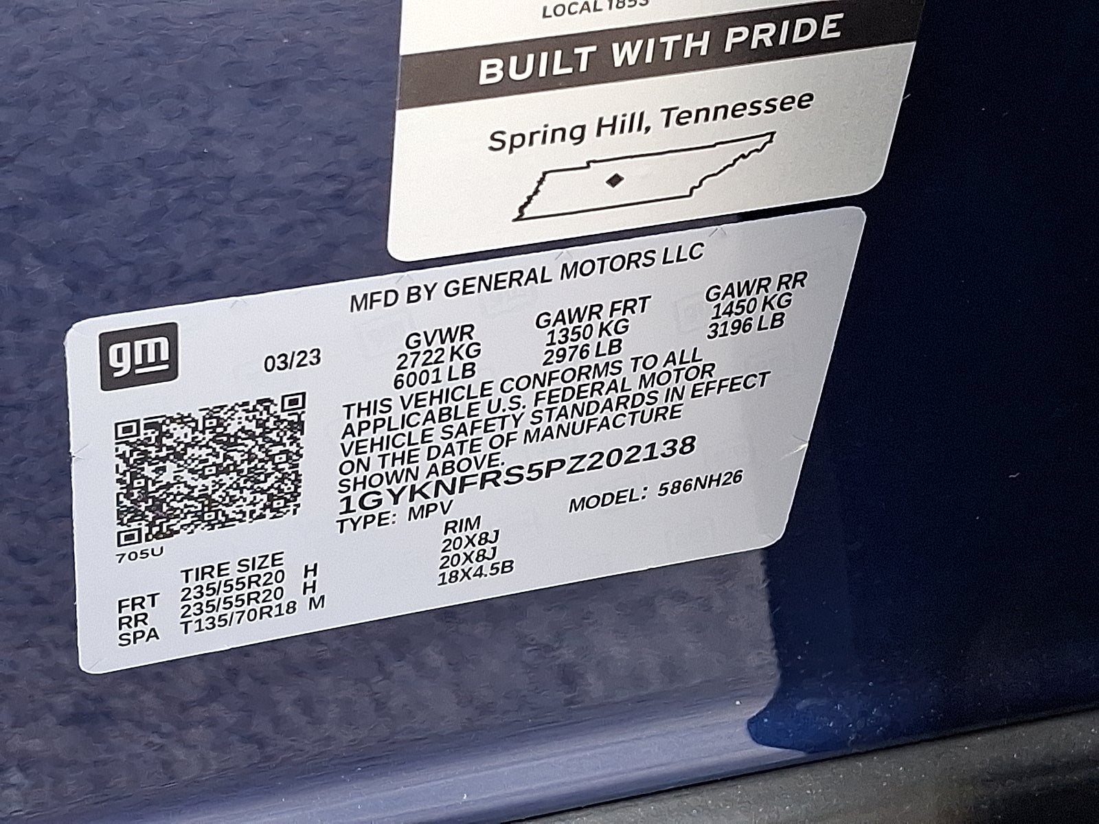 2023 Cadillac XT5 Premium Luxury