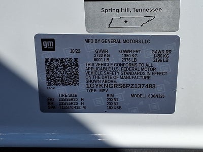 2023 Cadillac XT5 AWD Sport