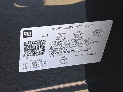 2022 Cadillac XT6 Premium Luxury