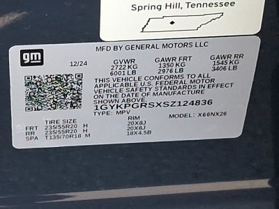 2025 Cadillac XT6 Sport