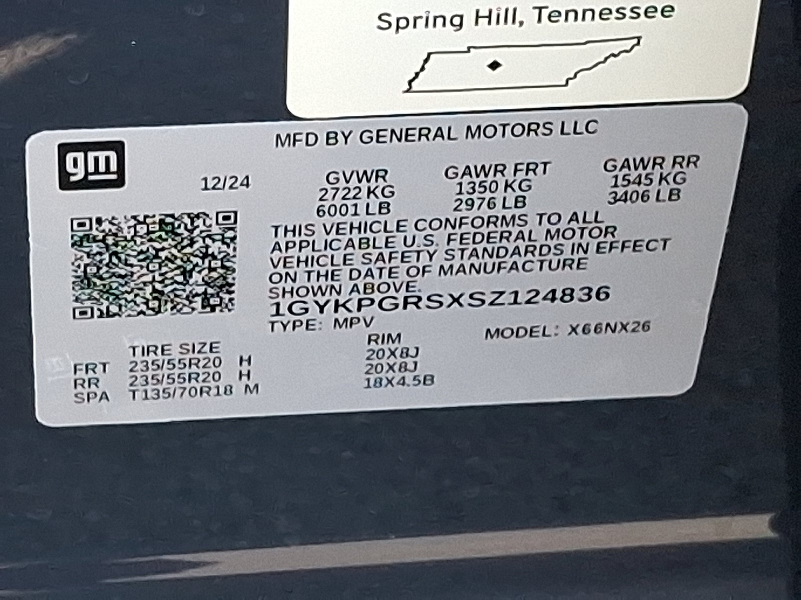 2025 Cadillac XT6 Sport