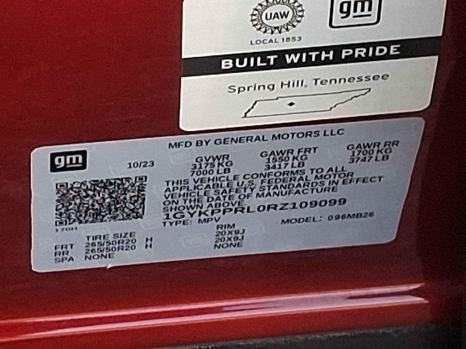 2024 Cadillac LYRIQ Luxury 1