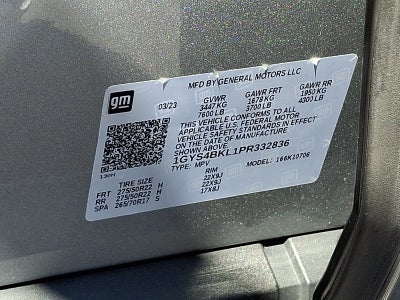 2023 Cadillac Escalade Premium Luxury