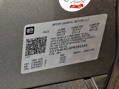 2023 Cadillac Escalade 4WD Sport