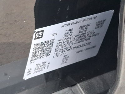 2022 Cadillac Escalade ESV Sport