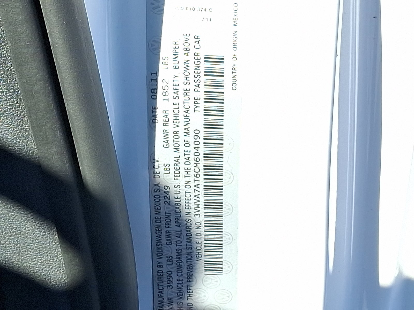 2012 Volkswagen Beetle 2.0T Turbo PZEV