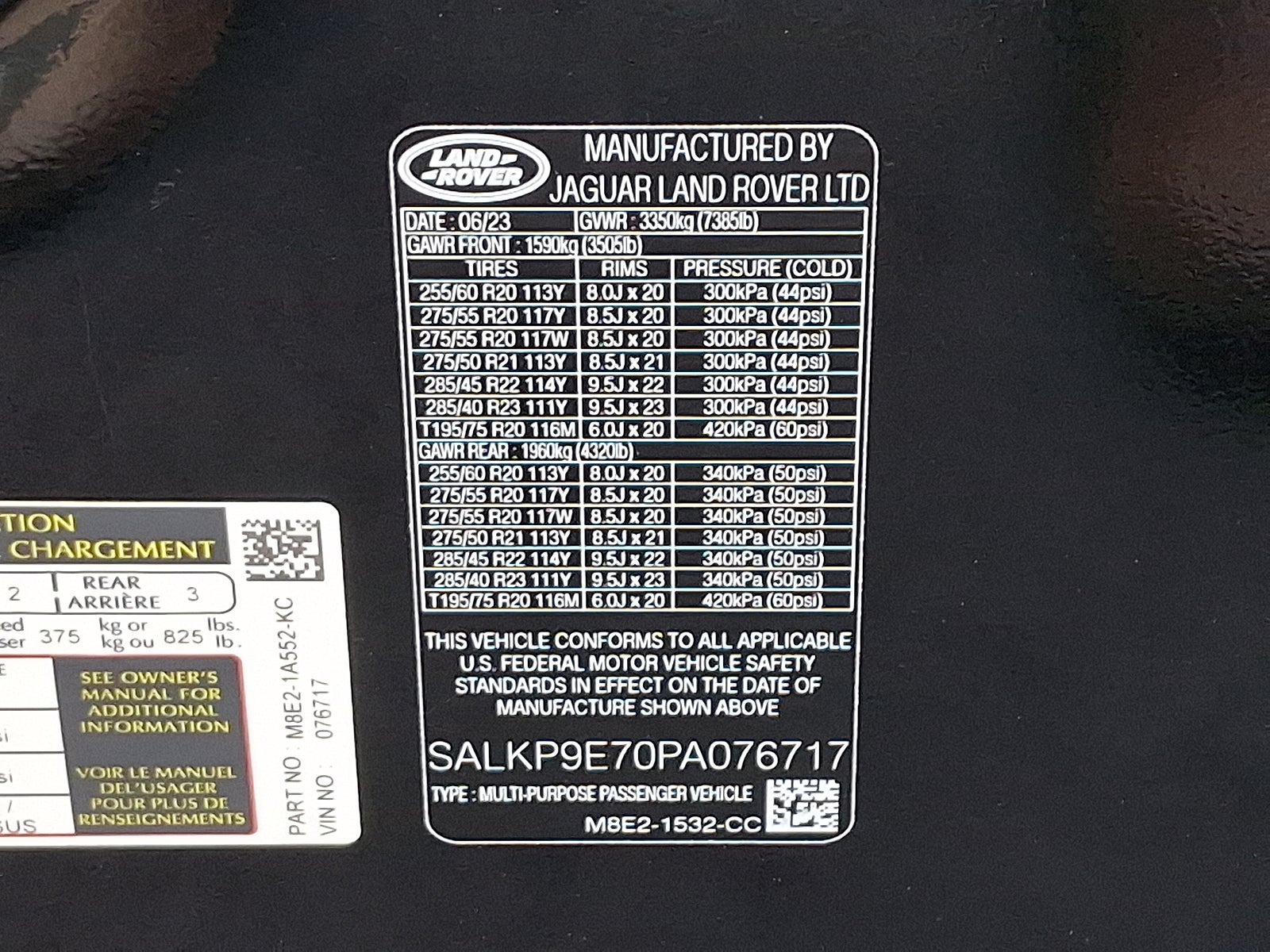 2023 Land Rover Range Rover P530 SE