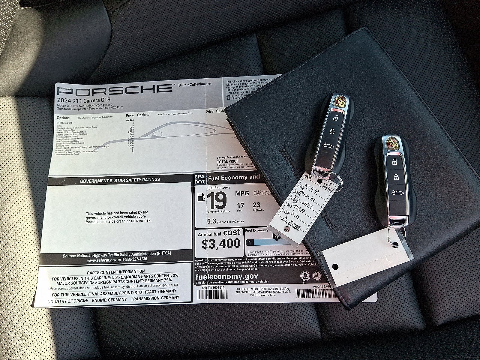 2024 Porsche 911 Carrera GTS